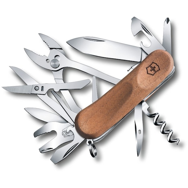 Swiss Army Brands 2024 Victorinox 2.5221.S63Us2 Evolution Wood S557 Walnut 85Mm VIC-2.5221.S63-X1 - main